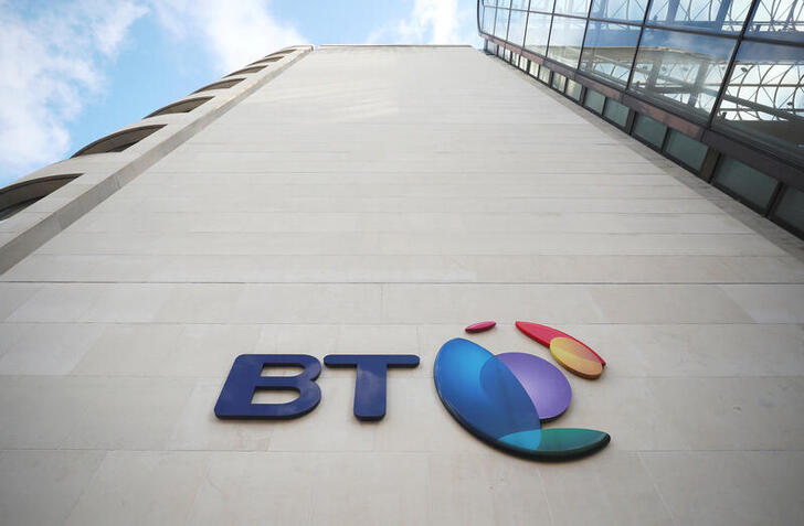 FILE PHOTO: British Telecom (BT)'s headquarters is seen in central London, Britain May 10, 2018. REUTERS/Hannah McKay/File Photo