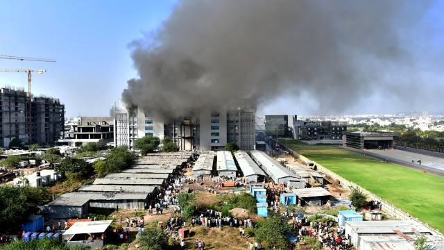 Fire at India’s Serum Institute kills 5, AstraZeneca vaccine output unaffected