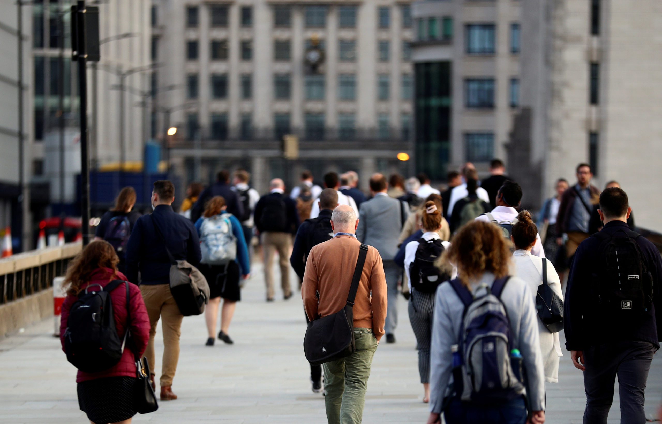 UK economy grew in February as firms readied for lockdown easing