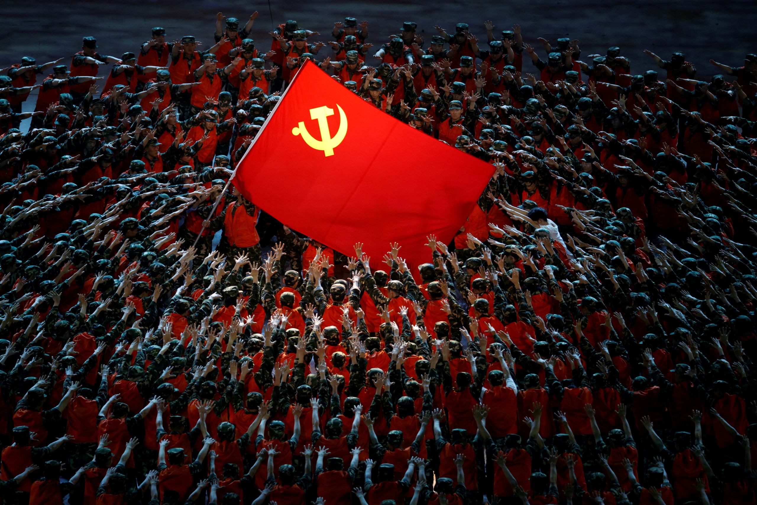 Show commemorating the 100th anniversary of the founding of the Communist Party of China, in Beijing