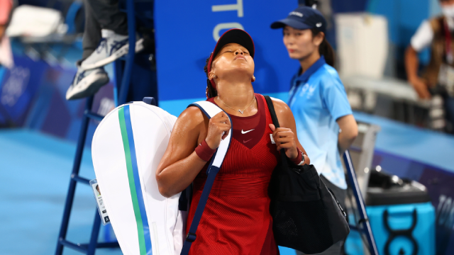 Olympics-Tennis-Japan’s Osaka bundled out of Tokyo 2020 third round