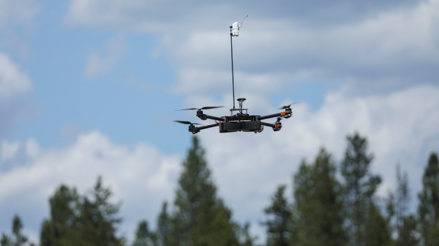 As wildfires hit U.S., researchers work with drones to help forecast fires