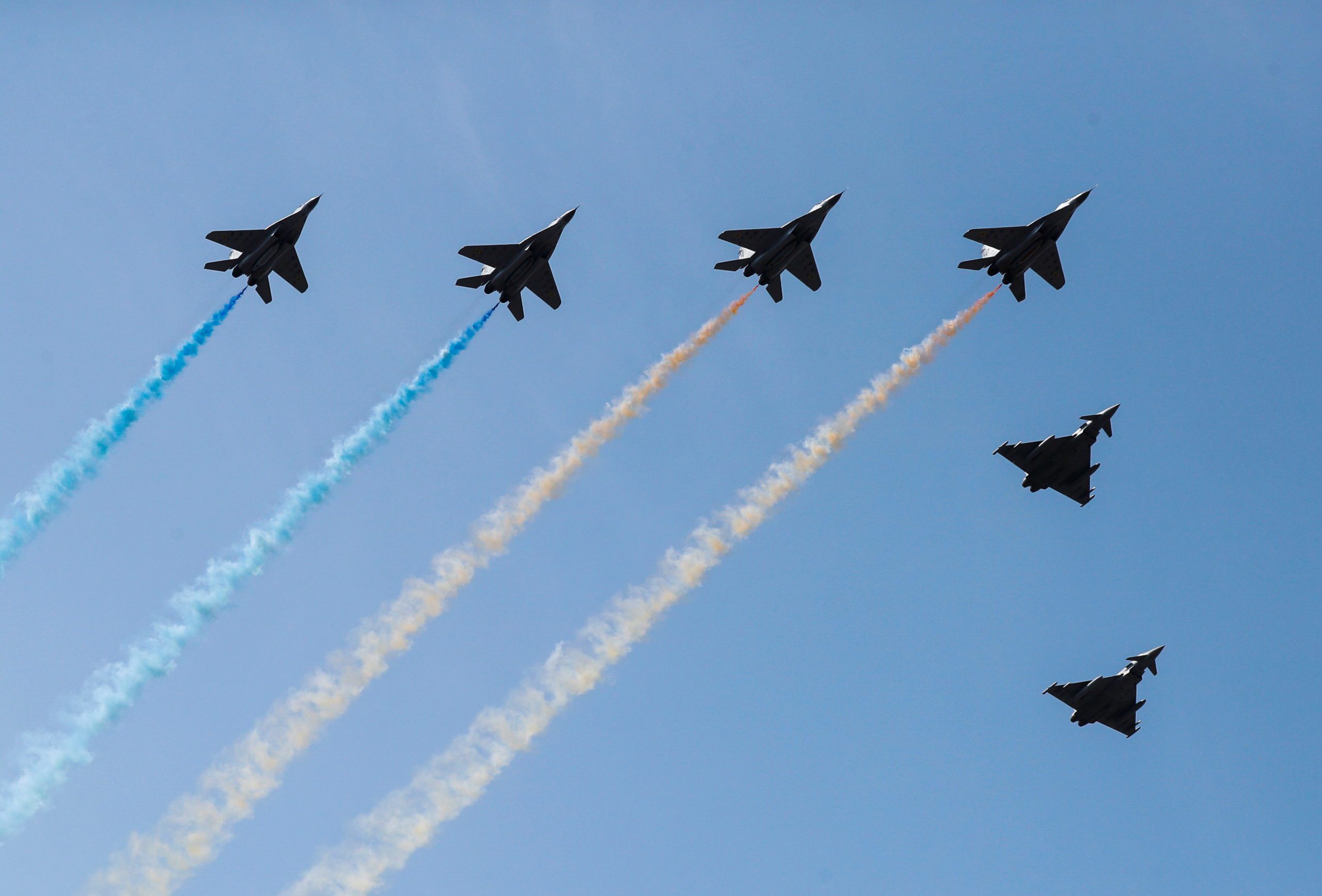 Independence Day military parade in Kyiv