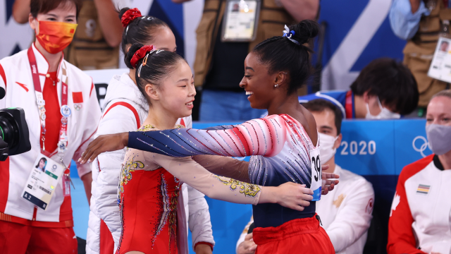 Olympics-Gymnastics-Fearless Biles a winner after capping comeback with beam bronze