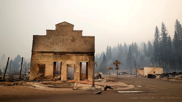 Wildfire leaves historic, ‘quirky’ California town in smoldering ruins