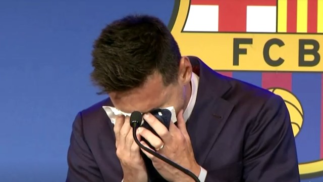 Soccer Star Messi In Tears Over Leaving Fc Barcelona Reuters News Agency 8280