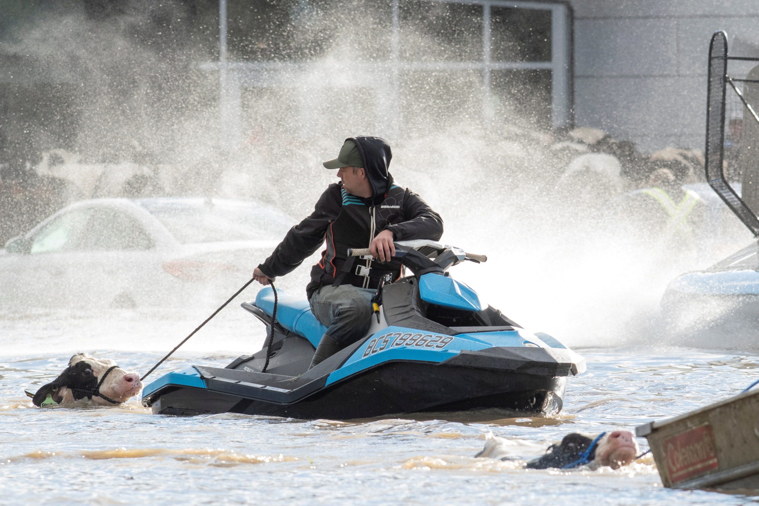 Rainstorms lash the western Canadian province of British Columbia