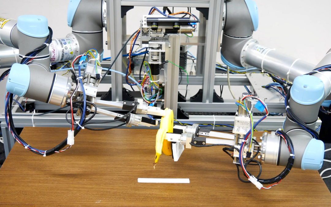 Japanese robot can peel bananas cleanly, most of the time