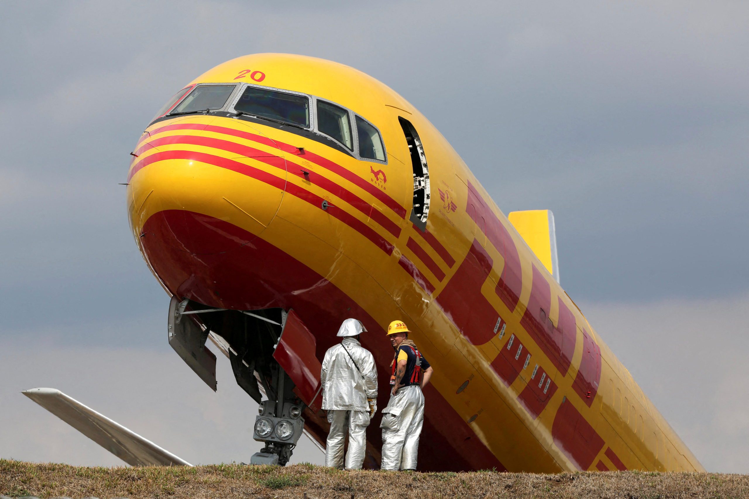 Costa Rica shuts an airport after cargo plane makes emergency landing, in Alajuela