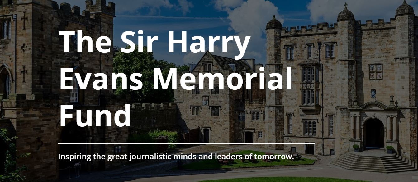The Sir Harry Evans Memorial Fund