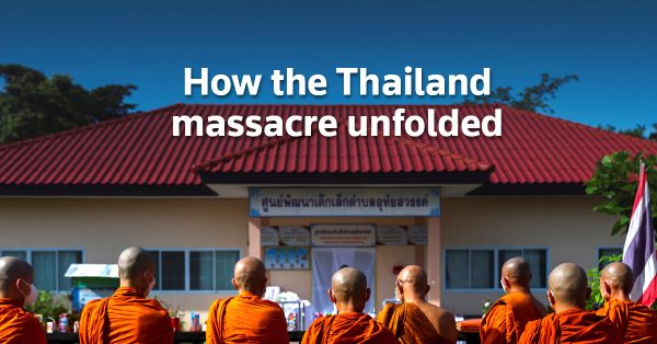 How the Thailand massacre unfolded