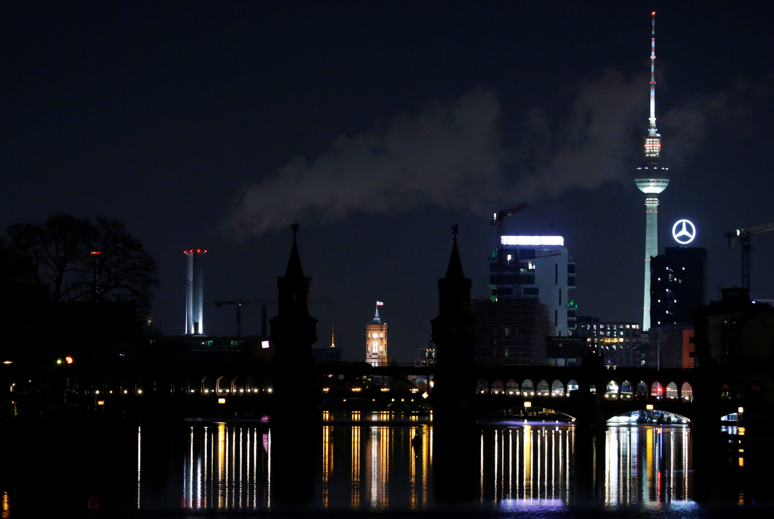 A general view shows the Berlin skyline, Germany, December 26, 2020. REUTERS/Michele Tantussi